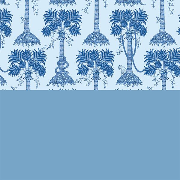Presentpapper 3684 Tropical Blue 55m x100m Utgående