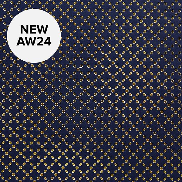 Presentpapper 3703 Classy Gold Blue