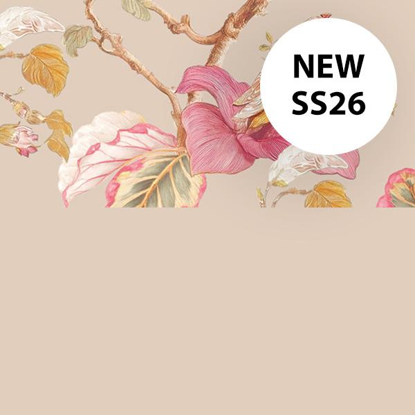 Presentpapper 3712 Botanical vintage 55cm