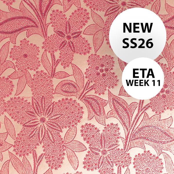 Presentpapper 3721 Luxury lace flow peach 55cm 80m