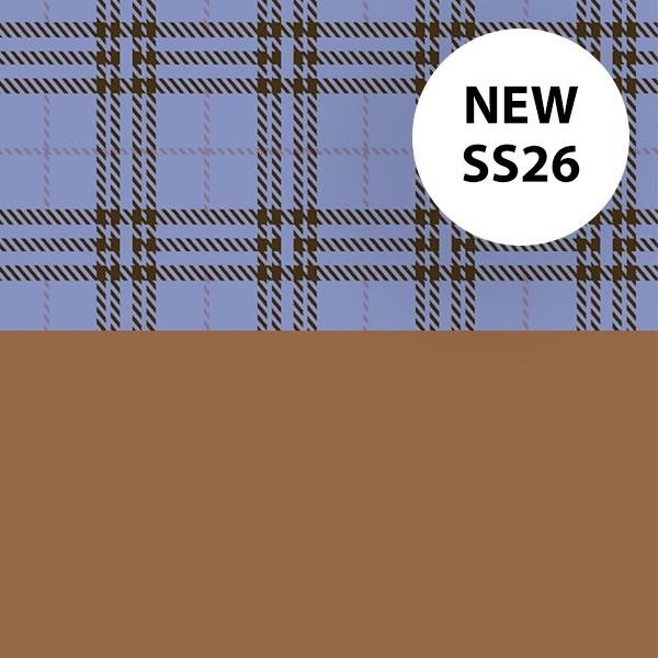Presentpapper  3723 Flannel Checked blue  55cm 100m