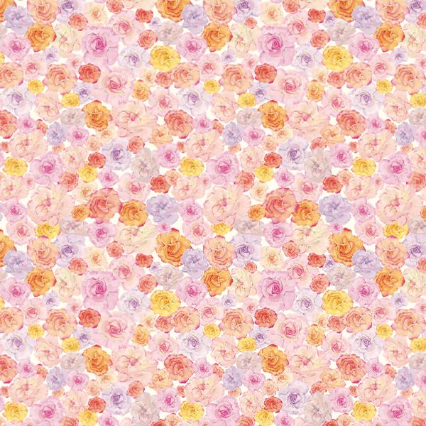 Presentpapper 3734 RoseField  55cm 100m
