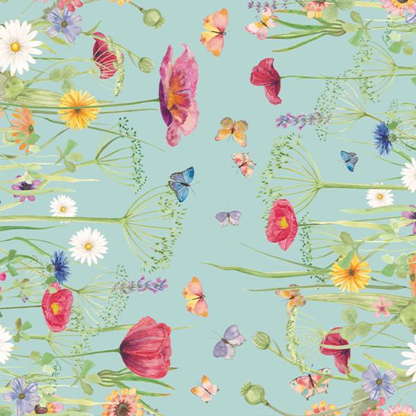 Presentpapper 3735 WildFlower 57cm x 100m