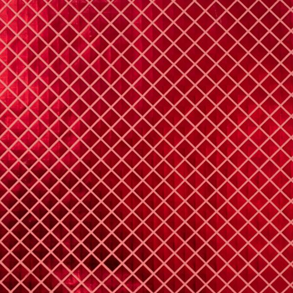 Julpapper 6266 Red Embossed Diamonds