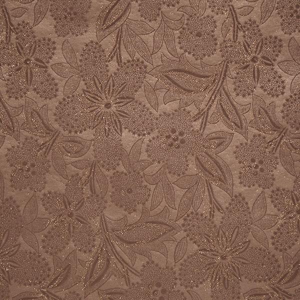 Presentpapper 6296 Copper Glitter Flower 55 cm