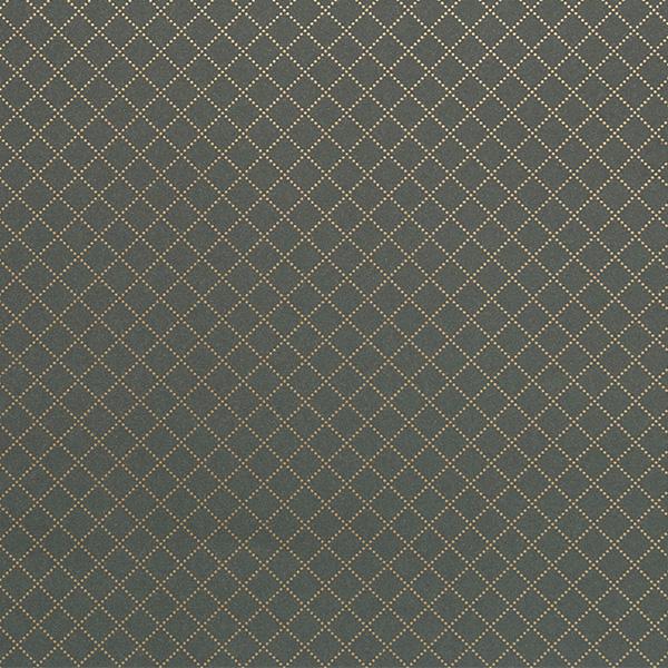 Presentpapper 6392 Green Diamond Gold 55 cm