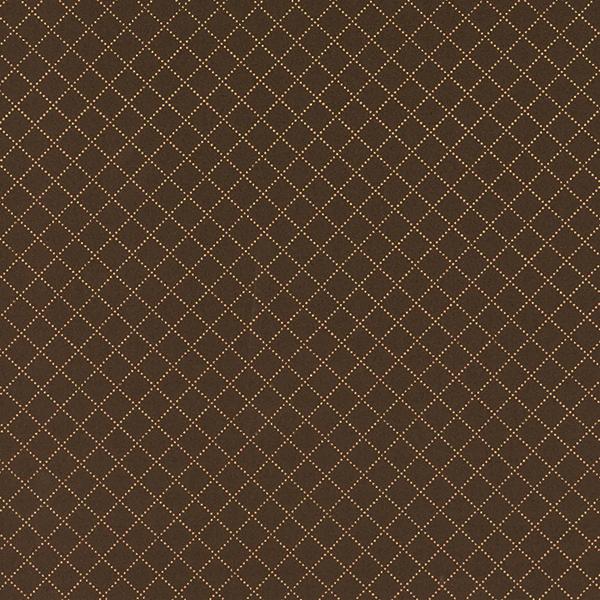 Presentpapper 6446 Brown Gold Diamond 55 cm