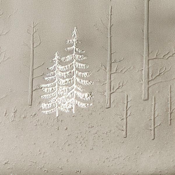 Julpapper 6510 Forrest Star Night Grey Green 55cm x100m