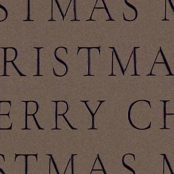 Julpapper 6516 Slender Merry Christmas Coffee 55cm x100m