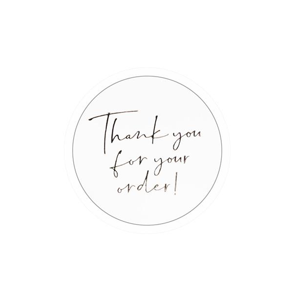 Stickers Thank you for your order (250)