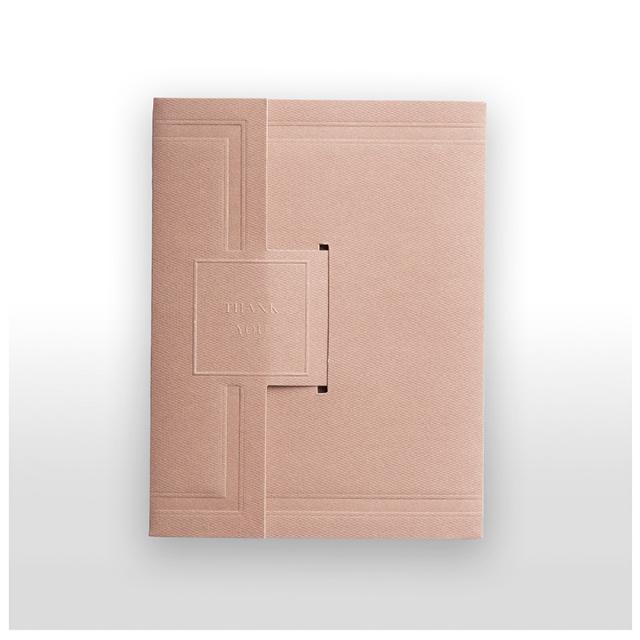 Omslag för presentkort Antik Rose 10x13 cm.