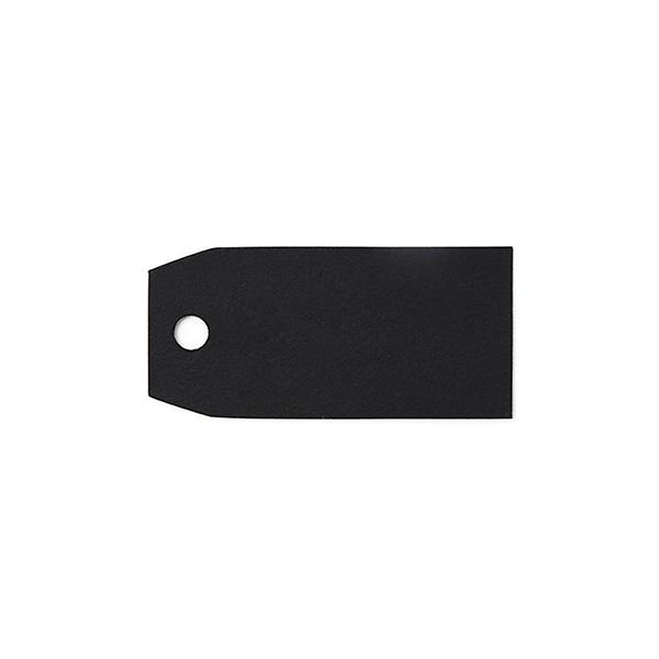 Hangtag  4x8,5cm Black 100Stk.