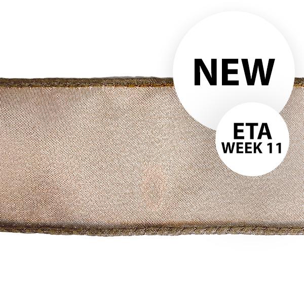 Organza band Chocolate 40mm x 45m