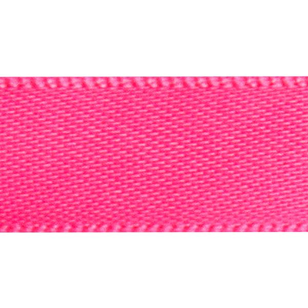 Silkeband 12mm. Neon Pink 90m