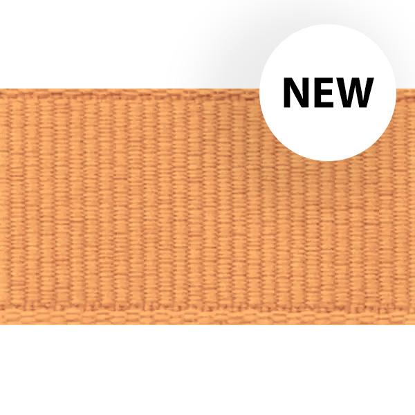 Ribbat band matt 15mm Old Gold 90m