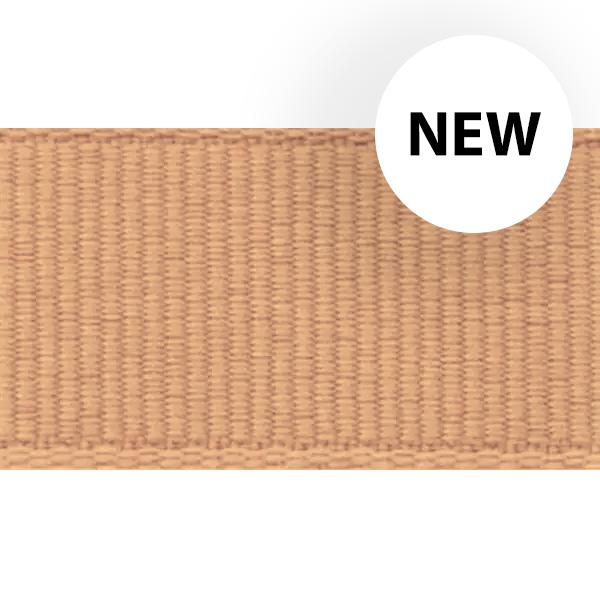 Ribbat band matt 15mm Latte 90m