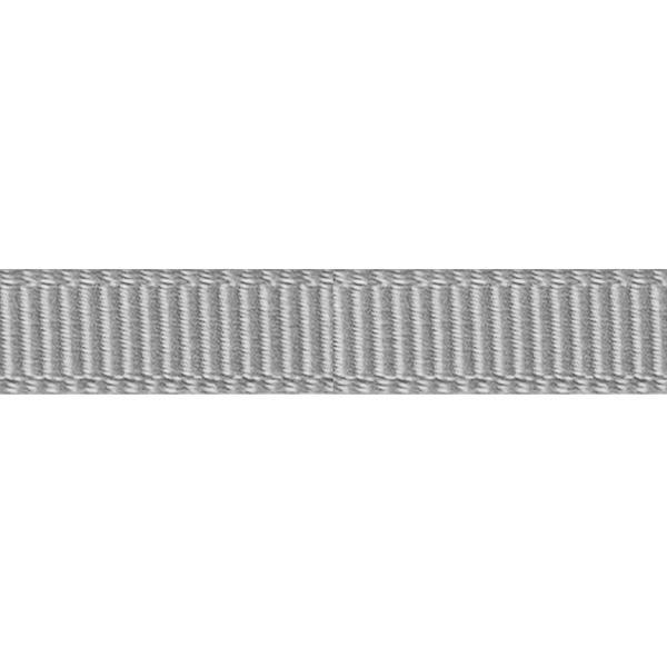 Ribbat silkeband 6mm 90m. Grey