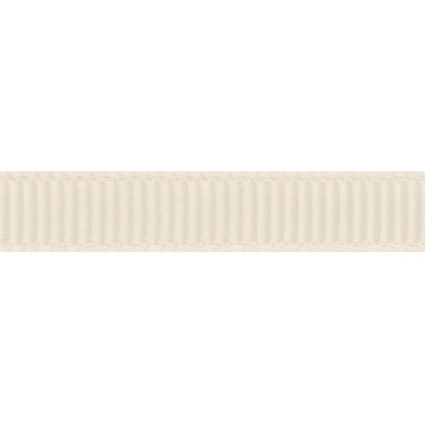 Ribbat silkeband 6mm 90m. Antique White