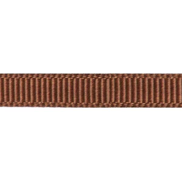 Ribbat silkeband 6mm 90m. Root Beer