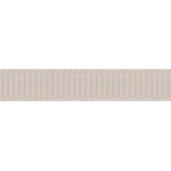 Ribbat silkeband 6mm 90m. Taupe