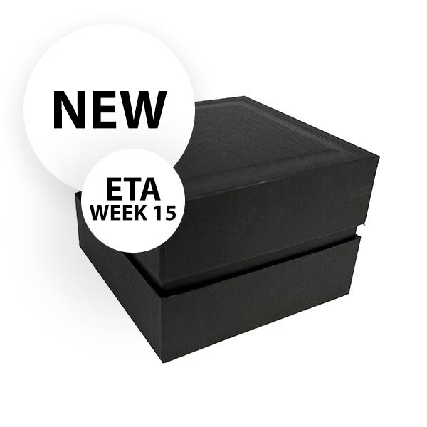 Hardbox Botten & Lock Svart 10x10x7cm