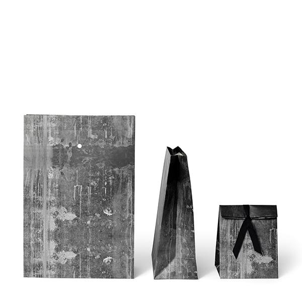  Giftbag concrete 30x14x43 cm