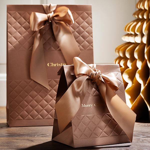 Presentpåsar Diamond Merry Christmas  L