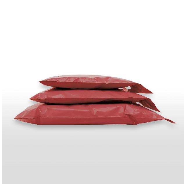 Försändelsepåse Cherry Återvinning av plast 35x38x7+7cm