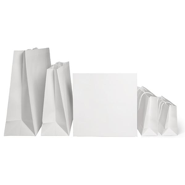 Lyxkasse Vit kraft m ram 260x80x190mm (100)