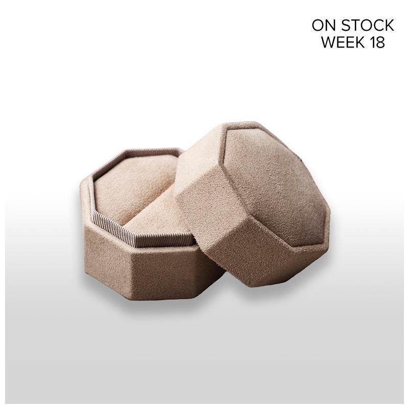 Jewelry box Velvet Powder small