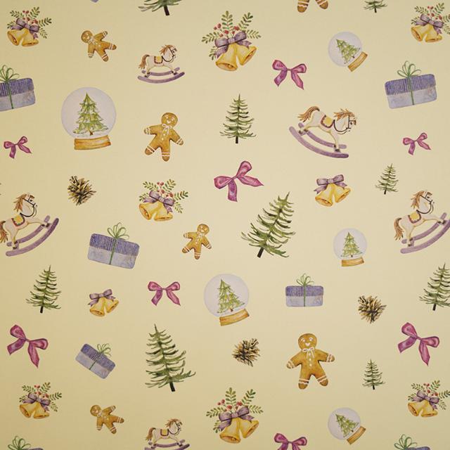 Gavepapir, Cookie, 55 cm x 120 m