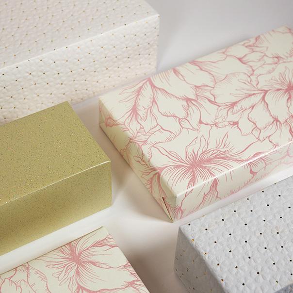 Presentpapper 6135 Pink Flowers 55cm x100m Utgående