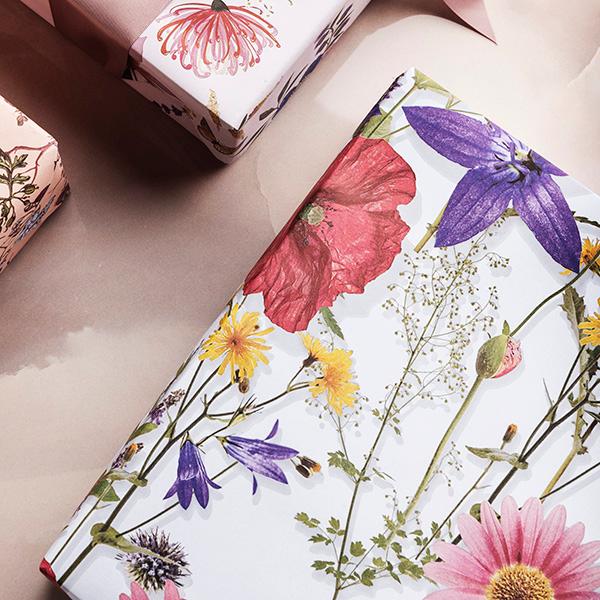 Presentpapper 6301 Botanical 55cm x100m Utgående