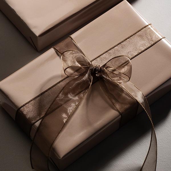 Organza band Chocolate 40mm x 45m