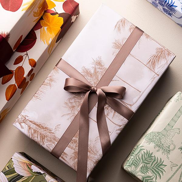 Silkeband 18mm 90m. Antique Mauve