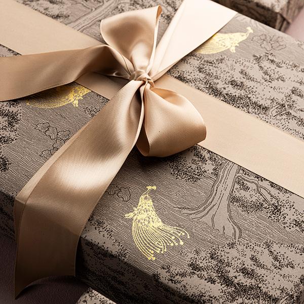 Silkeband 50mm 45mtr. Tan