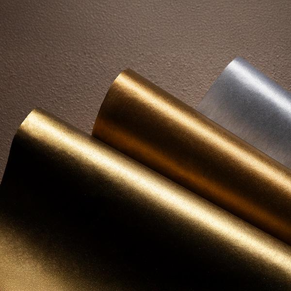 Silkepapper Metallic Guld 50x75cm 200ark